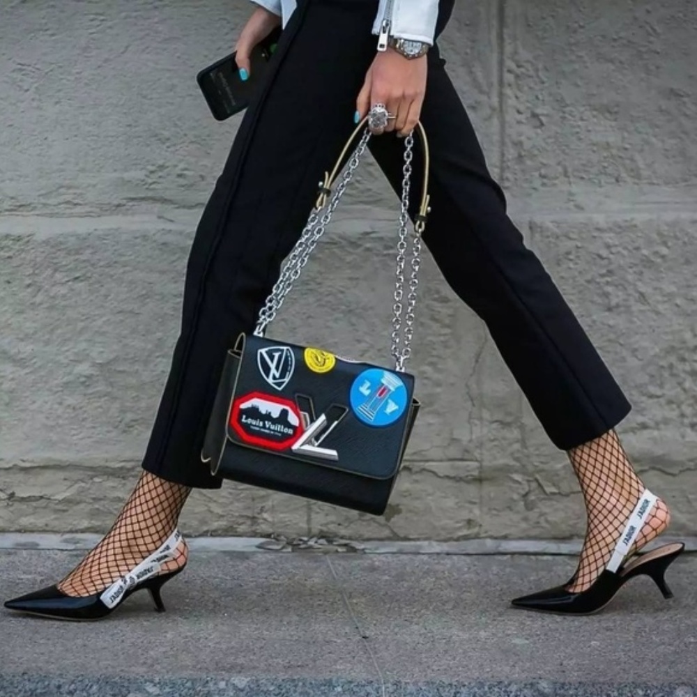 🚩SOLD🚩Dior🎀J'ADIOR Slingback Ribbon Pumps - Picture 2 of 8